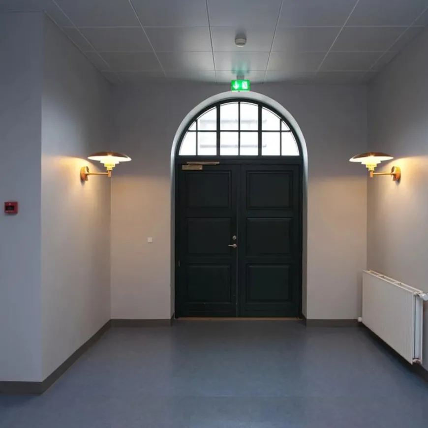 Louis Poulsen PH utendørs vegglampe - Børstet kobber