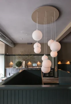 Louis Poulsen Wohlert taklampe Ø35 - Opal
