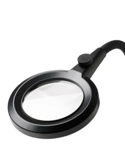 Magni portabel oppladbar bordlampe med forstørrelsesglass