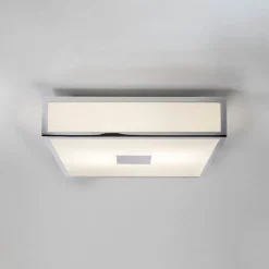 Mashiko 300 Square taklampe IP44 - Polert Krom