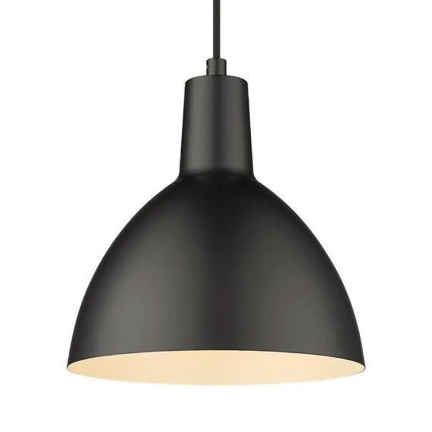 Metropole takpendel 20 cm - Svart