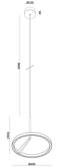 Mind 400 takpendel 20W 2700 Kelvin - Dimbar