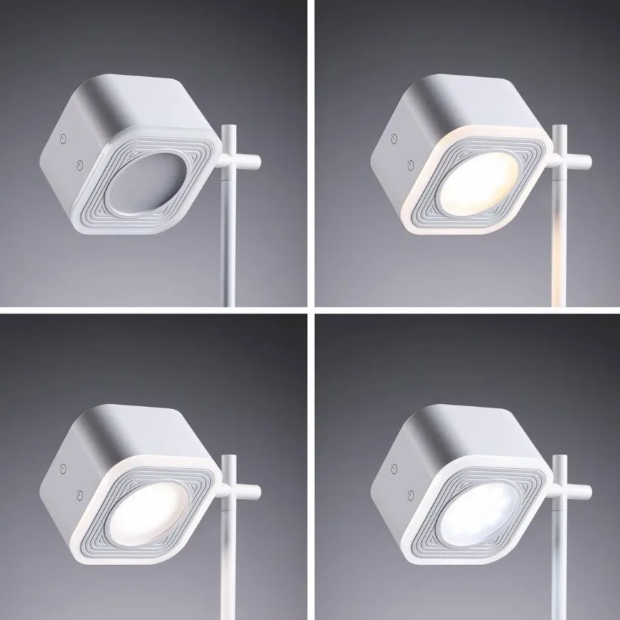 Mobil portabel bord/vegglampe oppladbar 1,6W 2700-6500 Kelvin