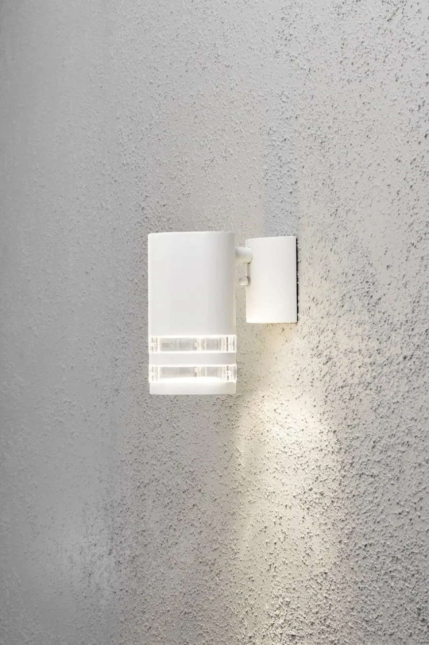 Modena vegglampe II ned - Hvit