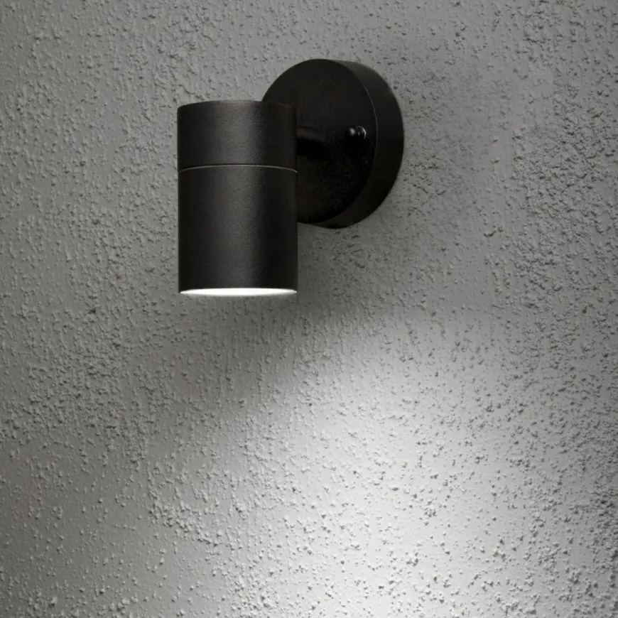 Modena vegglampe ned GU10 - Svart
