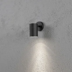 Modena vegglampe nedlys big - Svart