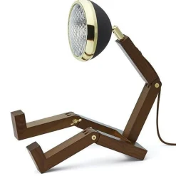 Mr. Wattson bordlampe, Limited Edition - Svart og messing
