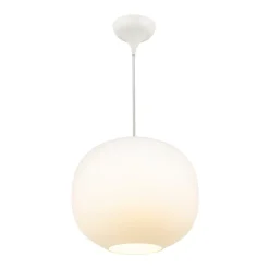 Navone takpendel 30 cm - Hvit/Messingfarget