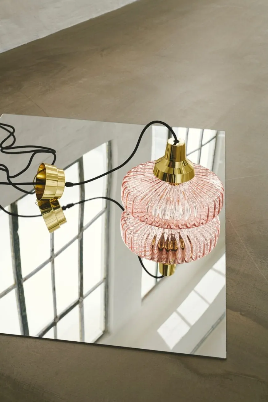 New Wave Optic taklampe - Rosa
