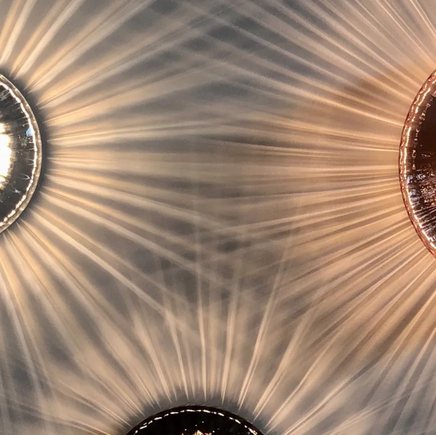 New Wave Optic 26 Wall Lamp - Klar