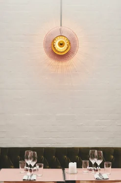 New Wave Optic 26 Wall Lamp - Rose