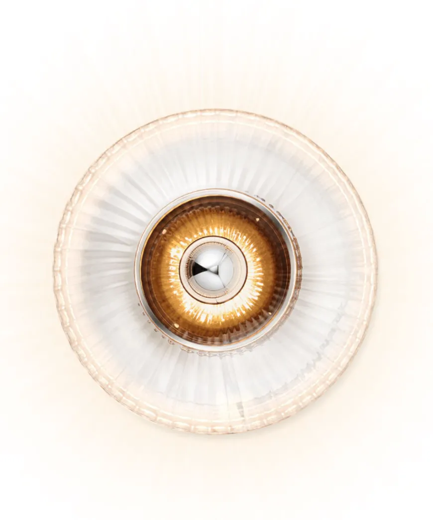 New Wave Optic XL Wall Lamp - Klar