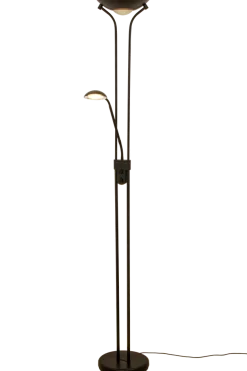 Nice gulvlampe uplight med leselysarm
