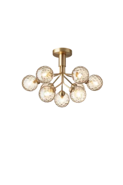 Nuura Apiales 9 ceiling messing/optic glass