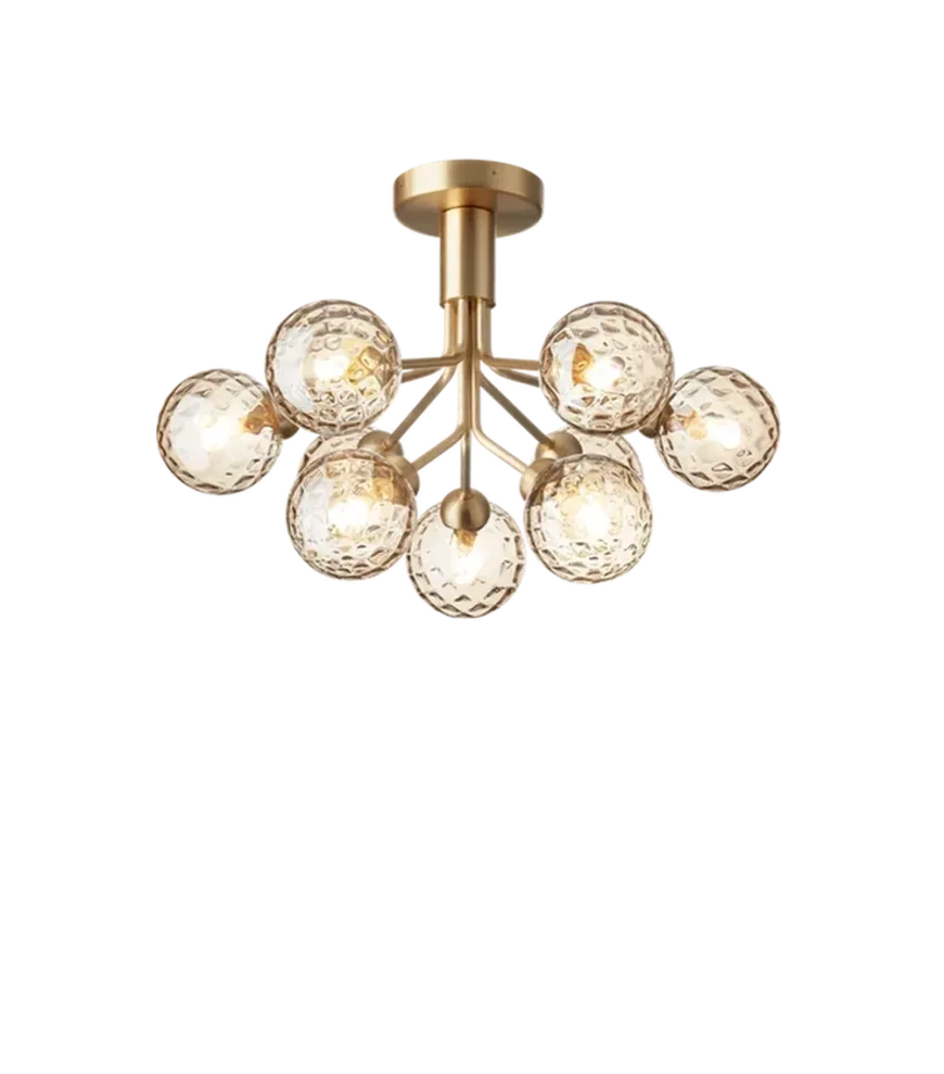 Nuura Apiales 9 ceiling messing/optic glass