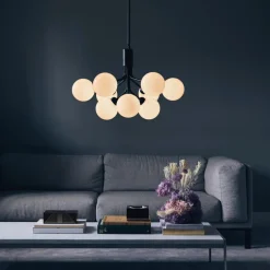 Nuura Apiales 9 satin svart/opal