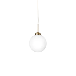 Nuura Apiales 1 taklampe - messing / opal