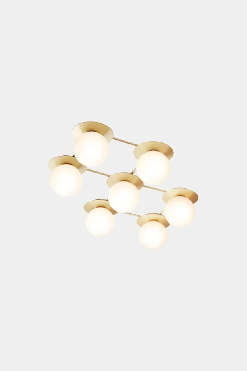 Nuura Liila 7 taklampe/vegglampe - opal