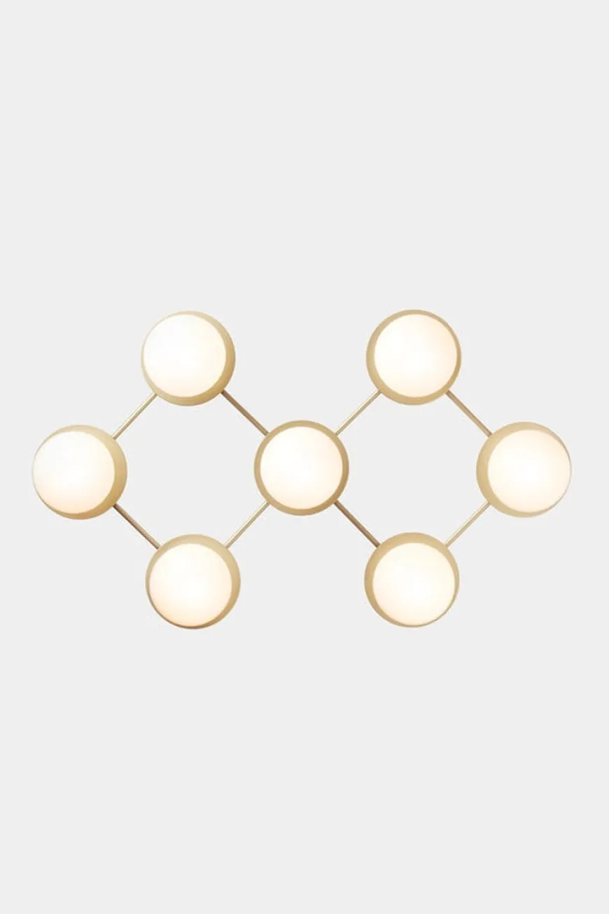 Nuura Liila 7 taklampe/vegglampe - opal