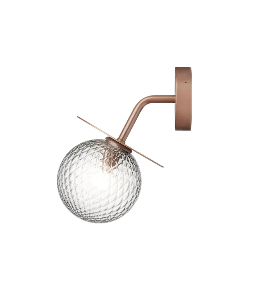 Nuura Liila utendørslampe - bronse/optikk