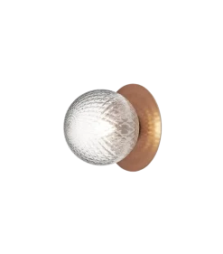 Nuura Liila 1 utendørslampe - mørk bronse/optic