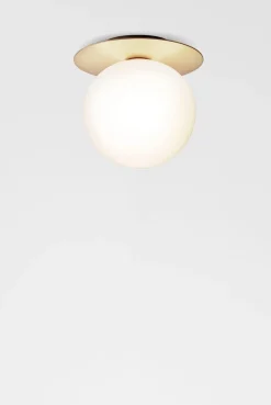 Nuura Liila 1 vegglampe/taklampe - large - nordic gold / opal