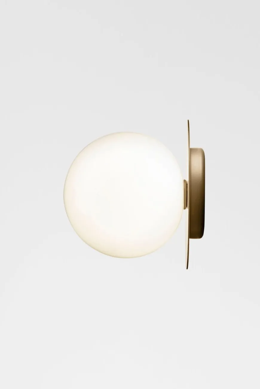 Nuura Liila 1 vegglampe/taklampe - large - nordic gold / opal