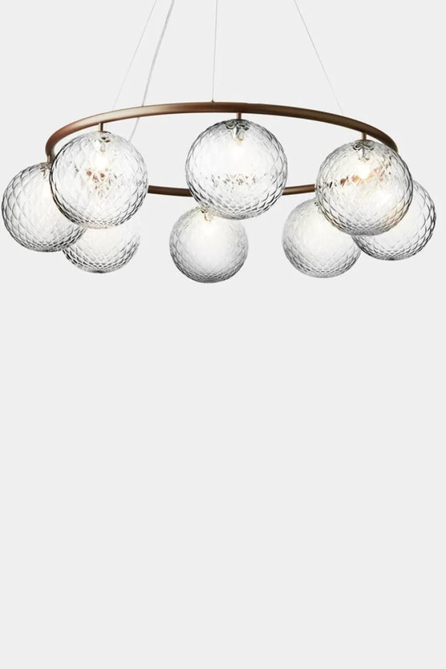 Nuura Miira 8 circular bronse / opal