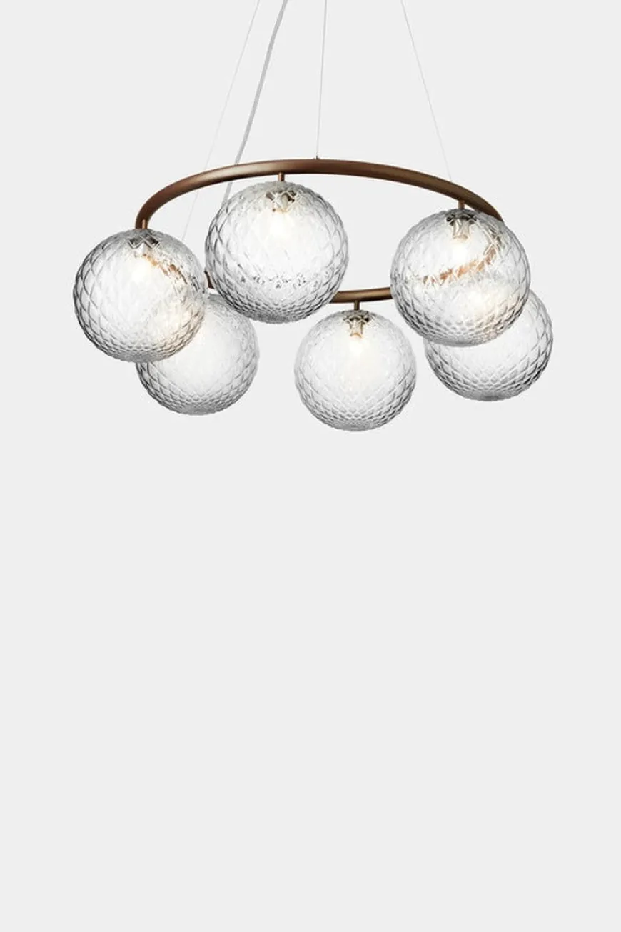 Nuura Miira 6 circular bronse / optikk