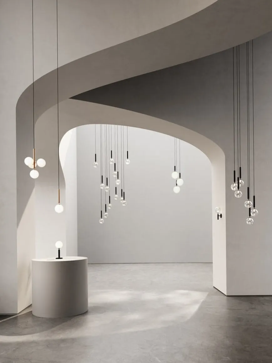 Nuura Miira 3 large messing / optikk