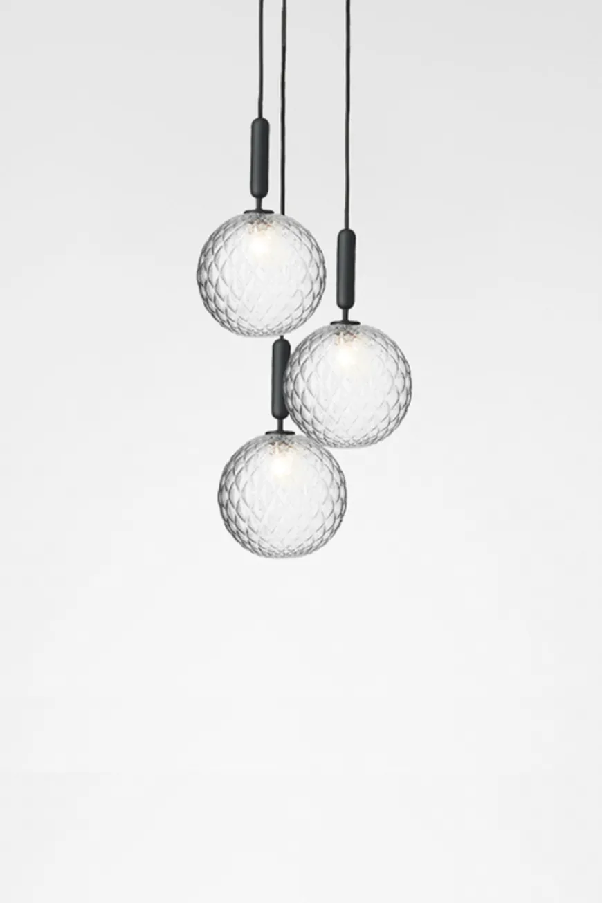 Nuura Miira 3 large svart / optikk