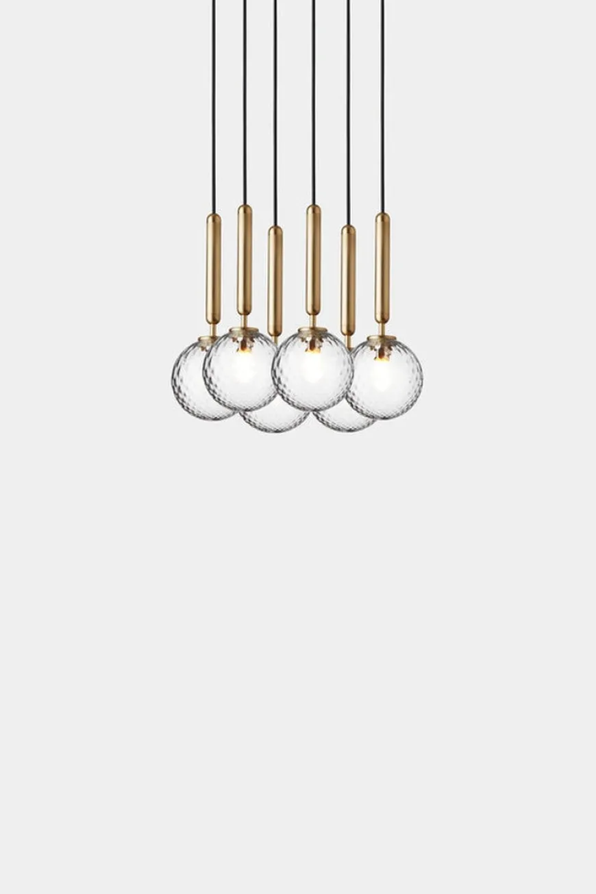 Nuura Miira 6 messing / opal