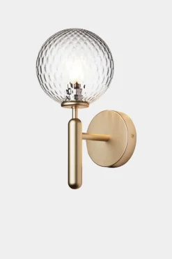 Nuura Miira vegglampe messing / optikk