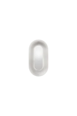 Nuura Sasi Small vegglampe - Sølv