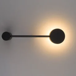 Orbit 1 vegglampe 20 - svart
