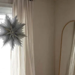 Oslo Julestjerne 60 cm Grå