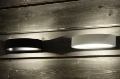 Ovali vegglampe LED - Hvit