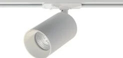 Oz spotskinne 5 spotter 2 meter - Pure white/Svart