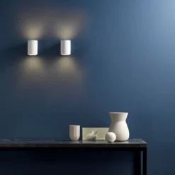 Pero vegglampe opp/ned IP20 G9 - Hvit