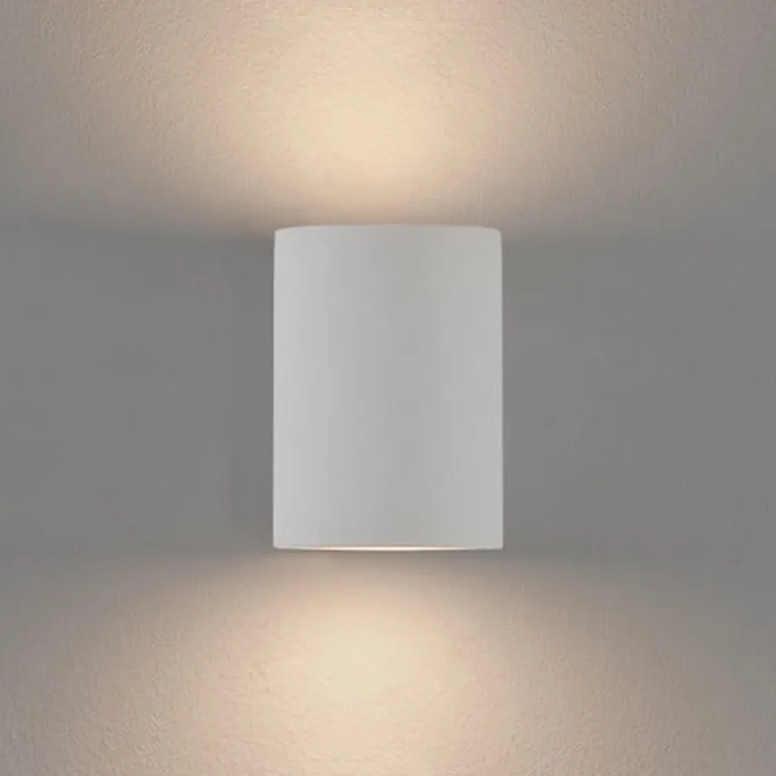 Pero vegglampe opp/ned IP20 G9 - Hvit