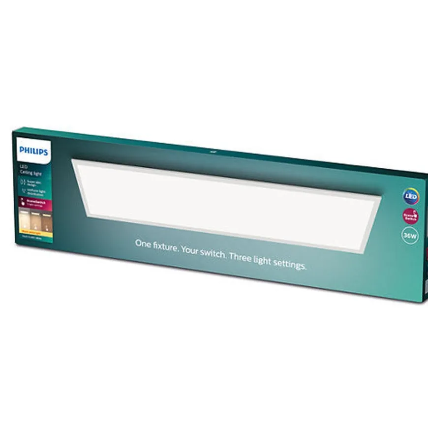 Philips CL560 taklampe 36W 2700K 3-steg dim - Hvit