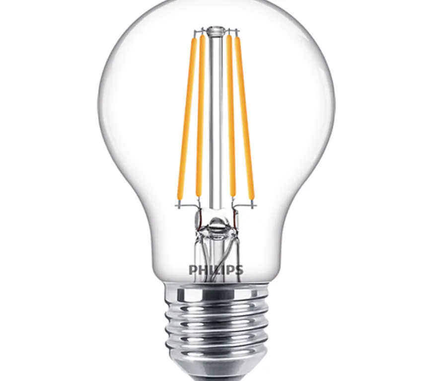 Philips Filament E27 LED 7W 2700K Ikke dimbar - Klar