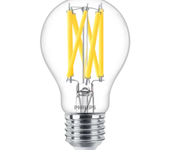 Philips Filament warmglow E27 LED 10,5W 60mm dimbar - Klar