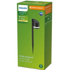 Philips Fyve hagelys 1,5W 2700 Kelvin IP44 solcelledrevet med dag/natt sensor