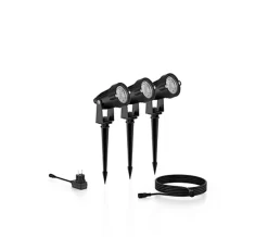 Philips Gardenlink Caper uplight 2700K 1,5W IP44 3-pakning - 24 Volt