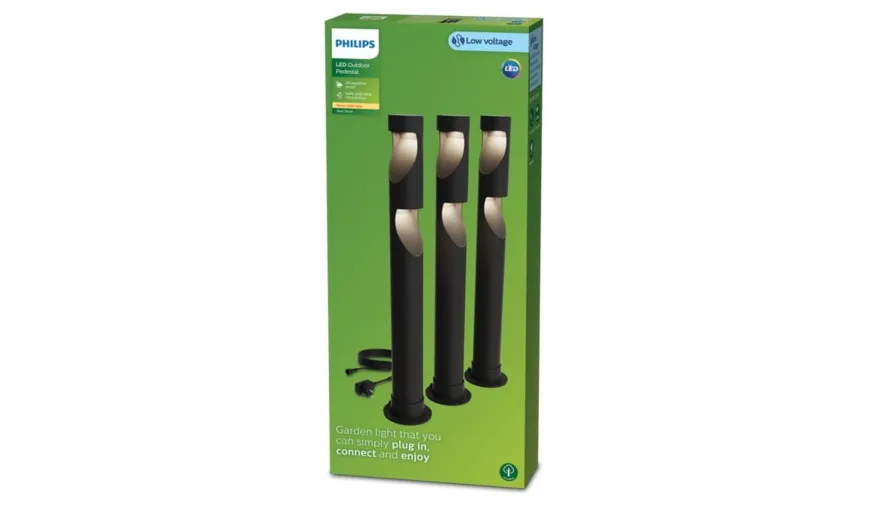 Philips Gardenlink Desi hagelys 2700K 1,5W IP44 3-pakning - 24 Volt