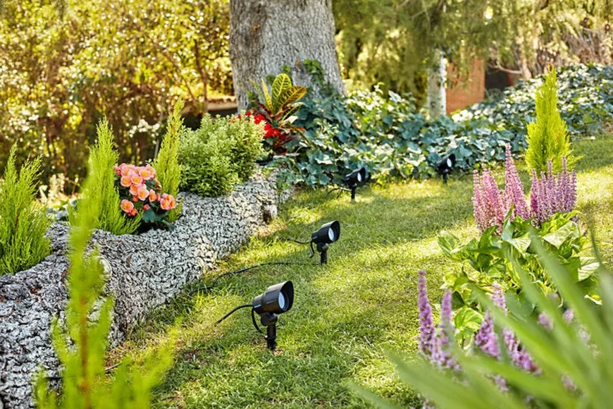 Philips Gardenlink uplight 2700K 6W IP44 ekstra enhet - Svart - 12Volt