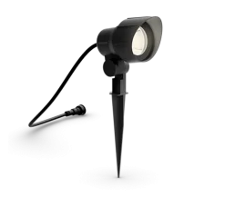 Philips Gardenlink uplight 2700K 6W IP44 ekstra enhet - Svart - 12Volt