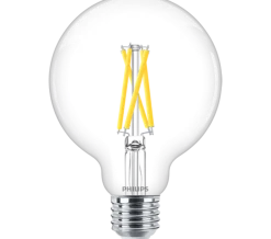 Philips Globe filament LED warmglow E27 5,9W 95 mm dimbar - Klar