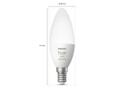 Philips Hue B39 E14 lyspære 4W 2200-6500K pluss farge